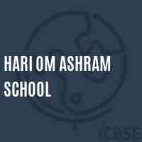 Hari Om Ashram School Logo