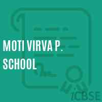 Moti Virva P. School Logo