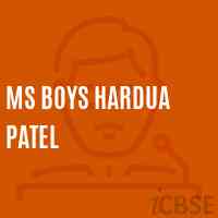 Ms Boys Hardua Patel Middle School Logo