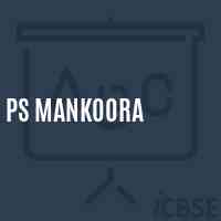 Ps Mankoora Primary School Logo