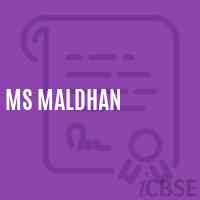 Ms Maldhan Middle School Logo