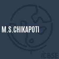 M.S.Chikapoti Middle School Logo