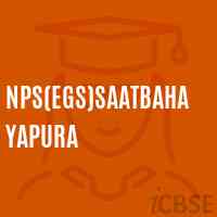 Nps(Egs)Saatbahayapura Primary School Logo