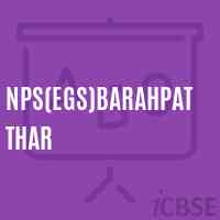 Nps(Egs)Barahpatthar Primary School Logo