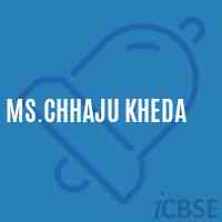 Ms.Chhaju Kheda Middle School Logo