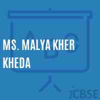 Ms. Malya Kher Kheda Middle School Logo