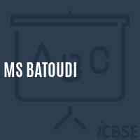 Ms Batoudi Middle School Logo