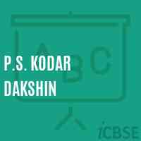 P.S. Kodar Dakshin Primary School Logo