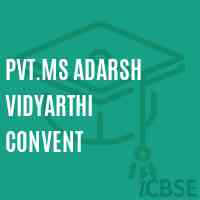Pvt.Ms Adarsh Vidyarthi Convent Middle School Logo