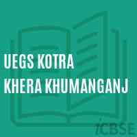 Uegs Kotra Khera Khumanganj Primary School Logo