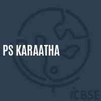 Ps Karaatha Primary School Logo