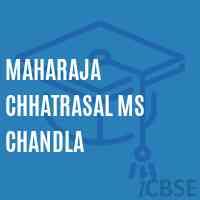 Maharaja Chhatrasal Ms Chandla Middle School Logo
