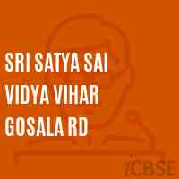 Sri Satya Sai Vidya Vihar Gosala Rd Middle School Logo