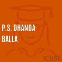 P.S. Dhanda Balla Primary School Logo