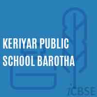 Keriyar Public School Barotha Logo