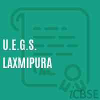 U.E.G.S. Laxmipura Primary School Logo