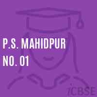 P.S. Mahidpur No. O1 Primary School Logo