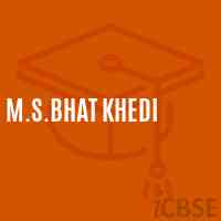 M.S.Bhat Khedi Middle School Logo
