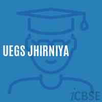 Uegs Jhirniya Primary School Logo