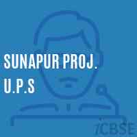 Sunapur Proj. U.P.S Secondary School Logo