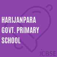 Harijanpara Govt. Primary School Logo