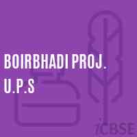 Boirbhadi Proj. U.P.S Middle School Logo