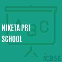 Niketa Pri School Logo