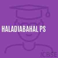Haladiabahal Ps Primary School Logo