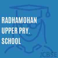 Radhamohan Upper Pry. School Logo