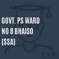 Govt. Ps Ward No 8 Bhaiso (Ssa) Primary School Logo