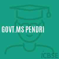 Govt.Ms Pendri Middle School Logo