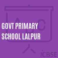 Govt Primary School Lalpur Logo