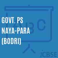 Govt. Ps Naya-Para (Bodri) Primary School Logo