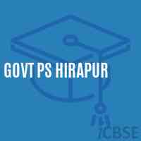 Govt Ps Hirapur Primary School Logo