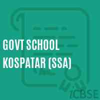 Govt School Kospatar (Ssa) Logo