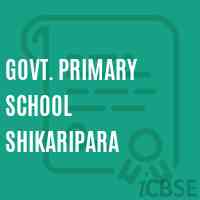 Govt. Primary School Shikaripara Logo