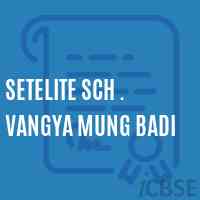 Setelite Sch . Vangya Mung Badi Primary School Logo