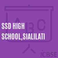 Ssd High School,Sialilati Logo