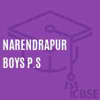 Narendrapur Boys P.S Primary School Logo