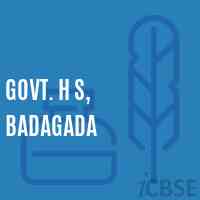 Govt. H S, Badagada Secondary School Logo