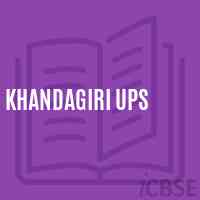 Khandagiri Ups Middle School Logo