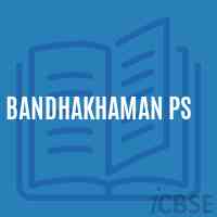 Bandhakhaman Ps Primary School Logo