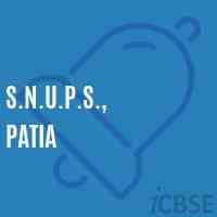 S.N.U.P.S., Patia School Logo