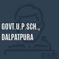 Govt.U.P.Sch., Dalpatpura Middle School Logo