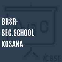 Brsr- Sec.School Kosana Logo