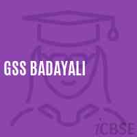 Gss Badayali Secondary School Logo