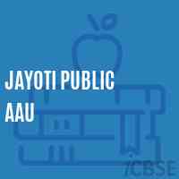 Jayoti Public Aau Middle School Logo