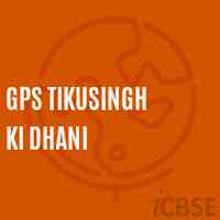 Gps Tikusingh Ki Dhani Primary School Logo