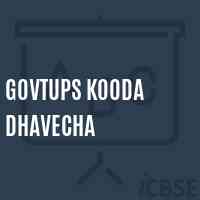 Govtups Kooda Dhavecha Middle School Logo