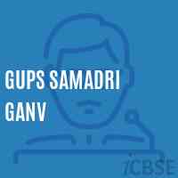 Gups Samadri Ganv Middle School Logo
